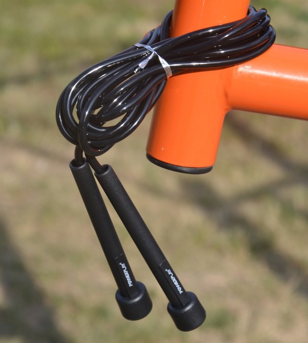 Скакалка PowerPlay 4201 Basic Jump Rope Чорна (2,8m.)