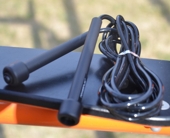 Скакалка PowerPlay 4201 Basic Jump Rope Чорна (2,8m.)