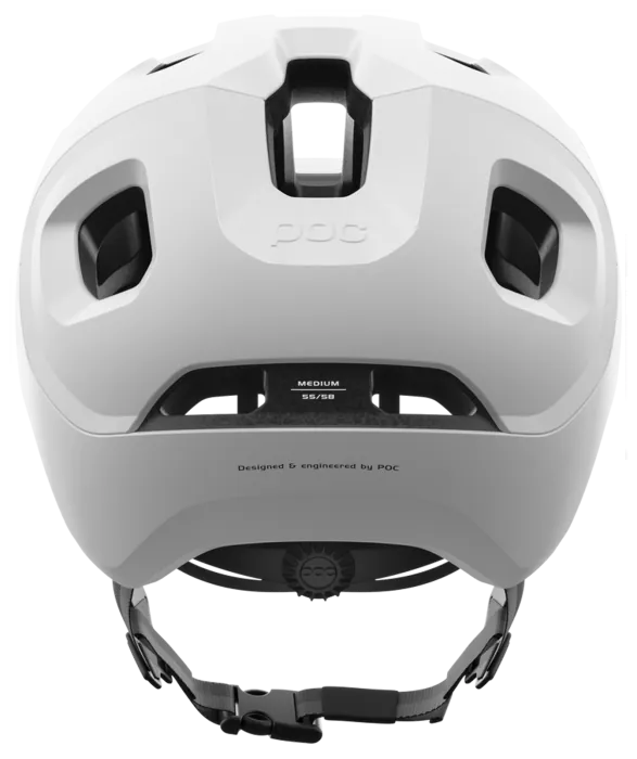 Велошолом POC Axion, Hydrogen White Matt, M