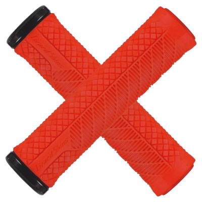 Грипсы Lizard Skins CHARGER EVO 136мм, с одним замком, Fire Red