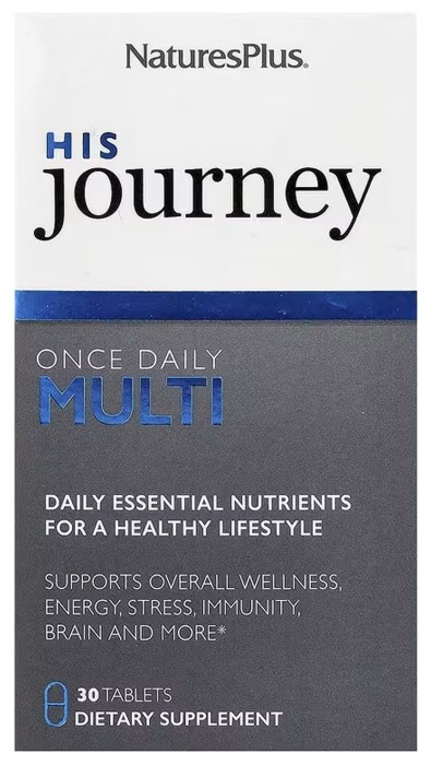 His Journey Once Daily Multi - 30 tabs