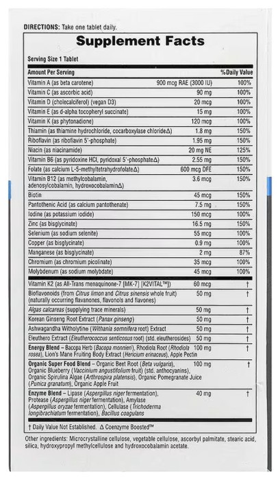 His Journey Once Daily Multi - 30 tabs