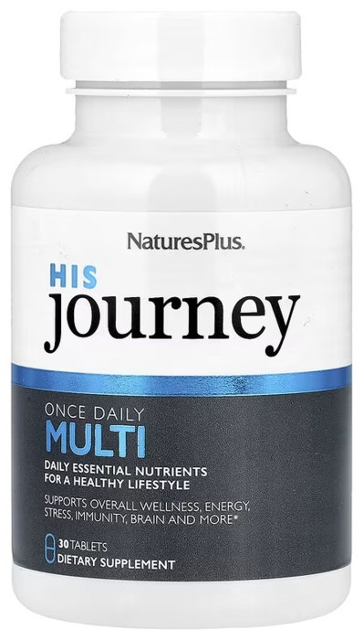 His Journey Once Daily Multi - 30 tabs