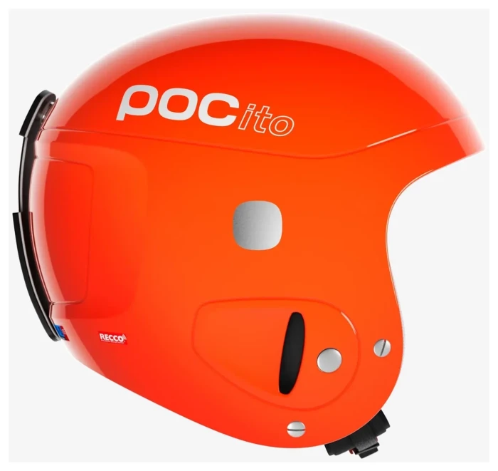 Горнолыжный шлем POC POCito Skull, Fluorescent Orange, One size