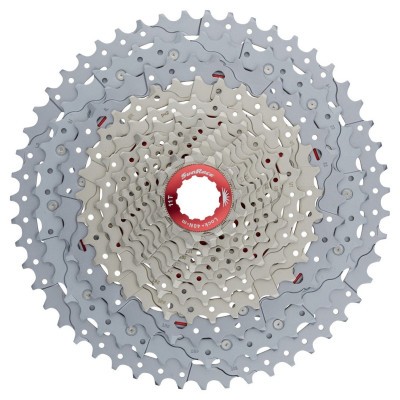 Кассета 12-k 11-51T SUN RACE MZ903 MTB алюминиевый паук, Metallic Silver