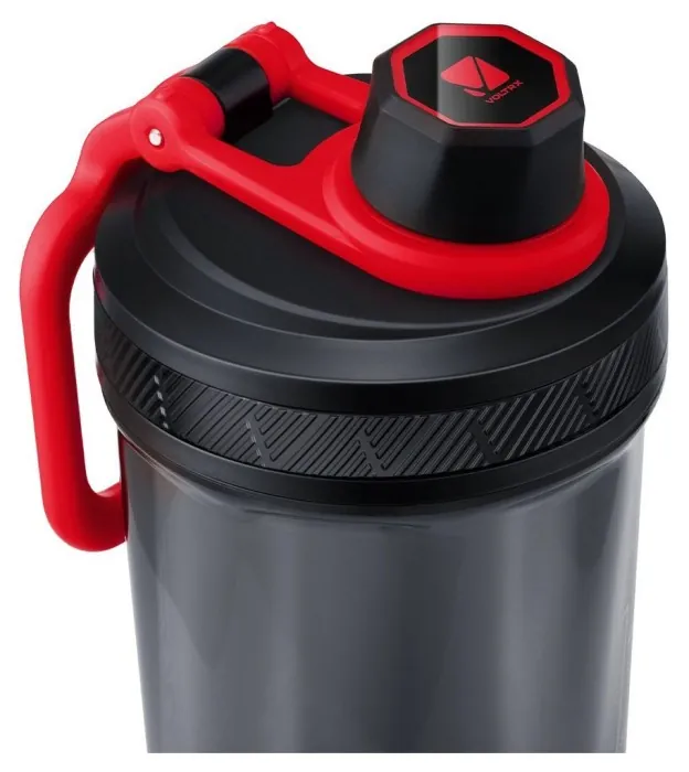 Шейкер спортивний електричний VOLTRX Gallium 700 мл. Tritan Red
