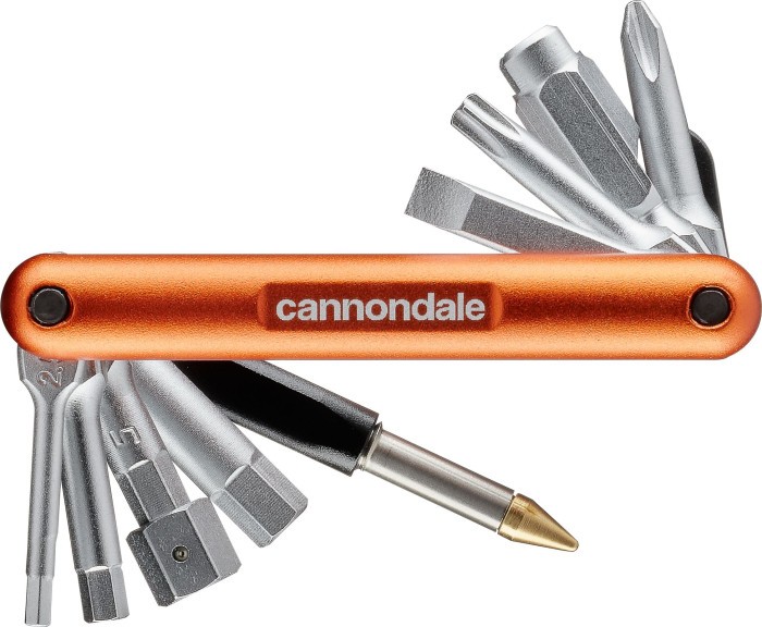 Мультитул Cannondale 11-in-1, 2.5/3/4/5/6/8мм, T25, Ph2, SL5, DynaPlug®, ключ для вентилей