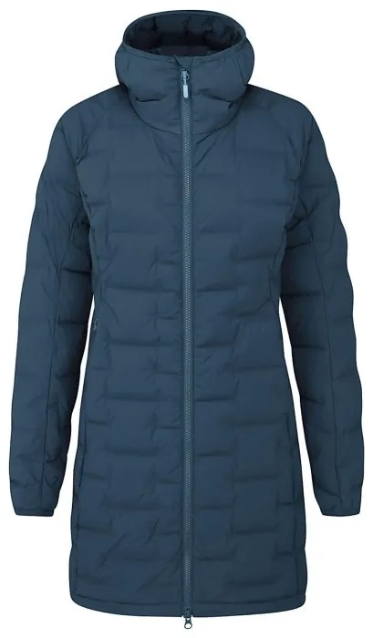 Куртка-парка жіноча зимова Rab Cubit Stretch Down Parka W Orion Blue, S