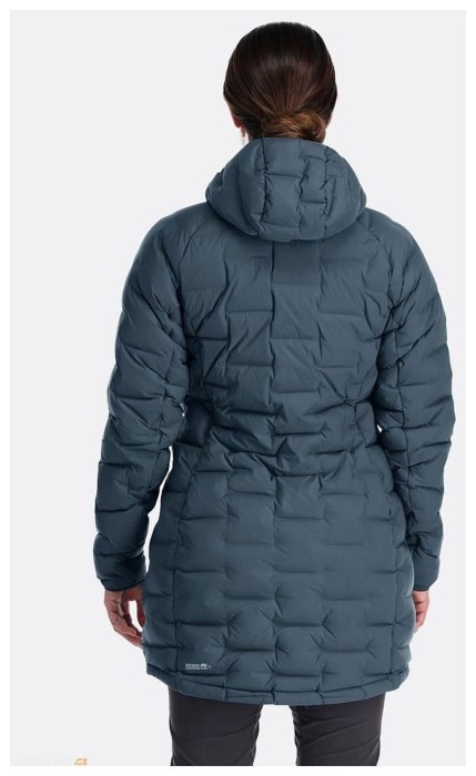Куртка-парка жіноча зимова Rab Cubit Stretch Down Parka W Orion Blue, S