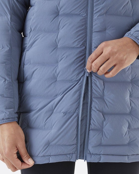 Куртка-парка жіноча зимова Rab Cubit Stretch Down Parka W Orion Blue, S
