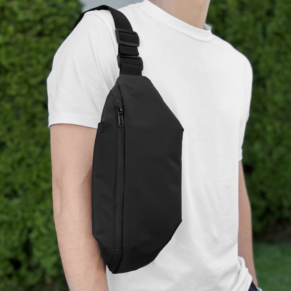 Чоловіча бананка чорна Pobedov Minimal, укр, укр