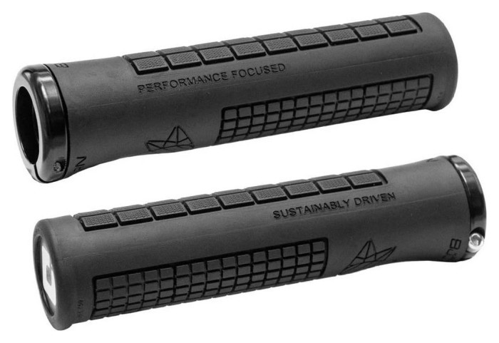 Гріпси ODI Bjorn, V2.1 Lock On, Black/White w/Black Clamp (чорні з чорними замками), укр, укр