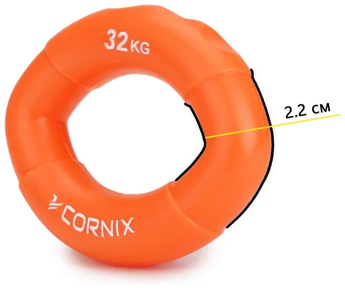 Эспандер кистевой силиконовый Cornix 32 кг XR-0076