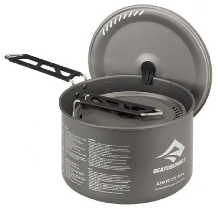 Набор посуды Alpha Cookset 4.2 от Sea To Summit, Pacific Blue/Grey