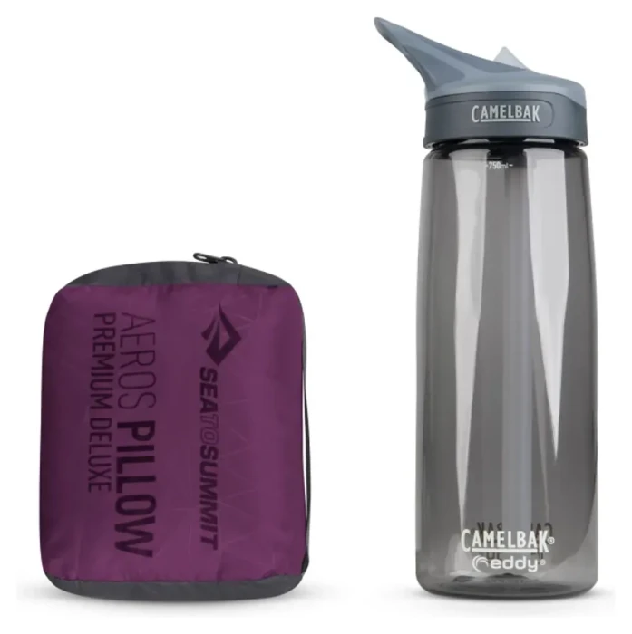 Подушка надувная Sea to Summit Aeros Premium Pillow Deluxe, 14х56х36см, Magenta