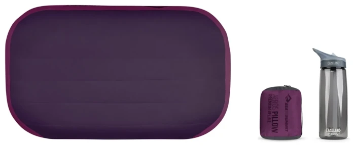Подушка надувная Sea to Summit Aeros Premium Pillow Deluxe, 14х56х36см, Magenta