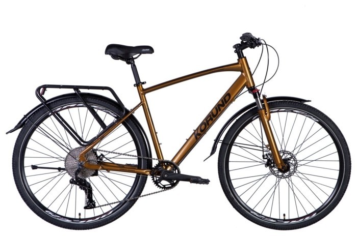 Велосипед 28" Dorozhnik KORUND 24 (коричневий), укр, укр