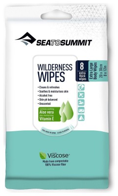Влажные салфетки Wilderness Wipes XL, 8 шт. от Sea to Summit