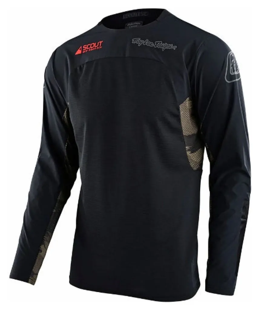 Мото Джерсі TLD Scout SE Jersey [SYSTEMS BRUSHED CAMO BLk/MILITARY GREEN] M (OBOD_366732003)