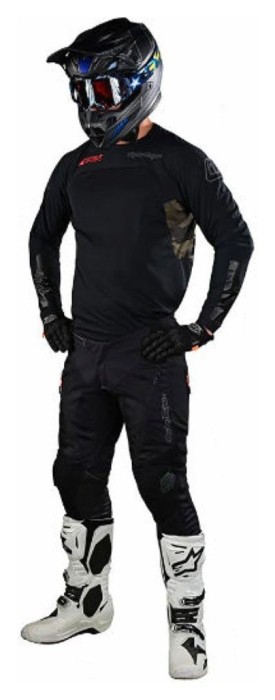 Мото Джерсі TLD Scout SE Jersey [SYSTEMS BRUSHED CAMO BLk/MILITARY GREEN] M