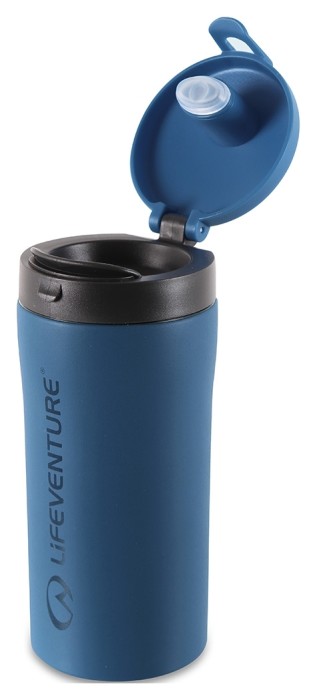 Кружка Lifeventure Flip-Top Thermal Mug cobalt
