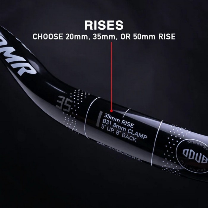 Кермо DMR ODUB BAR - 35 - 35 mm Rise - Black, укр, укр