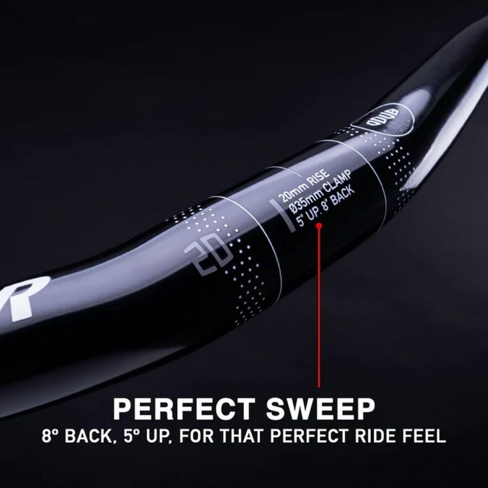 Кермо DMR ODUB BAR - 35 - 35 mm Rise - Black, укр, укр