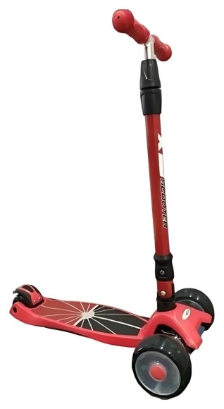 Самокат BAVAR SPORT МОД (9036), червоний, укр