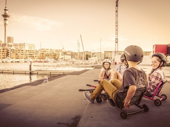 Самокат-каталка Ezyroller Classic, зелений, укр, укр