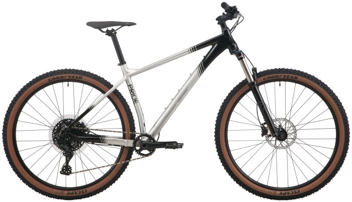 Велосипед 29" Pride REVENGE 9.1 рама - M 2024 сіро-чорний, укр, укр