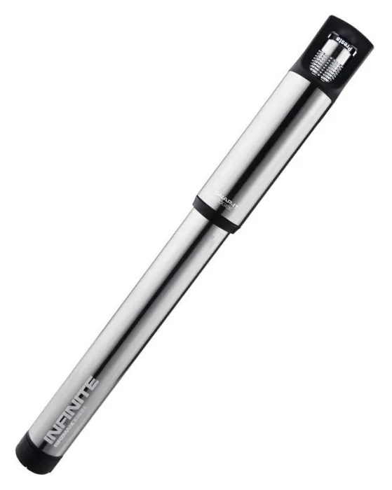 Насос велосипедний Birzman Infinite Apogee Road / ручний / 160psi / срібло