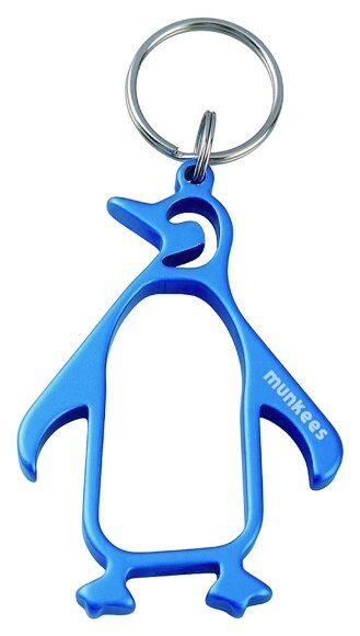 Munkees 3430 брелок-открывашка Penguin dark blue