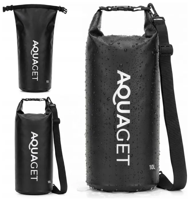 Гермомешок Aquaget 10 л водозащитный AQ0021 Black