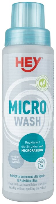 Стирка изделий из микроволокон и флиса HeySport Micro Wash 250ml (20742000)