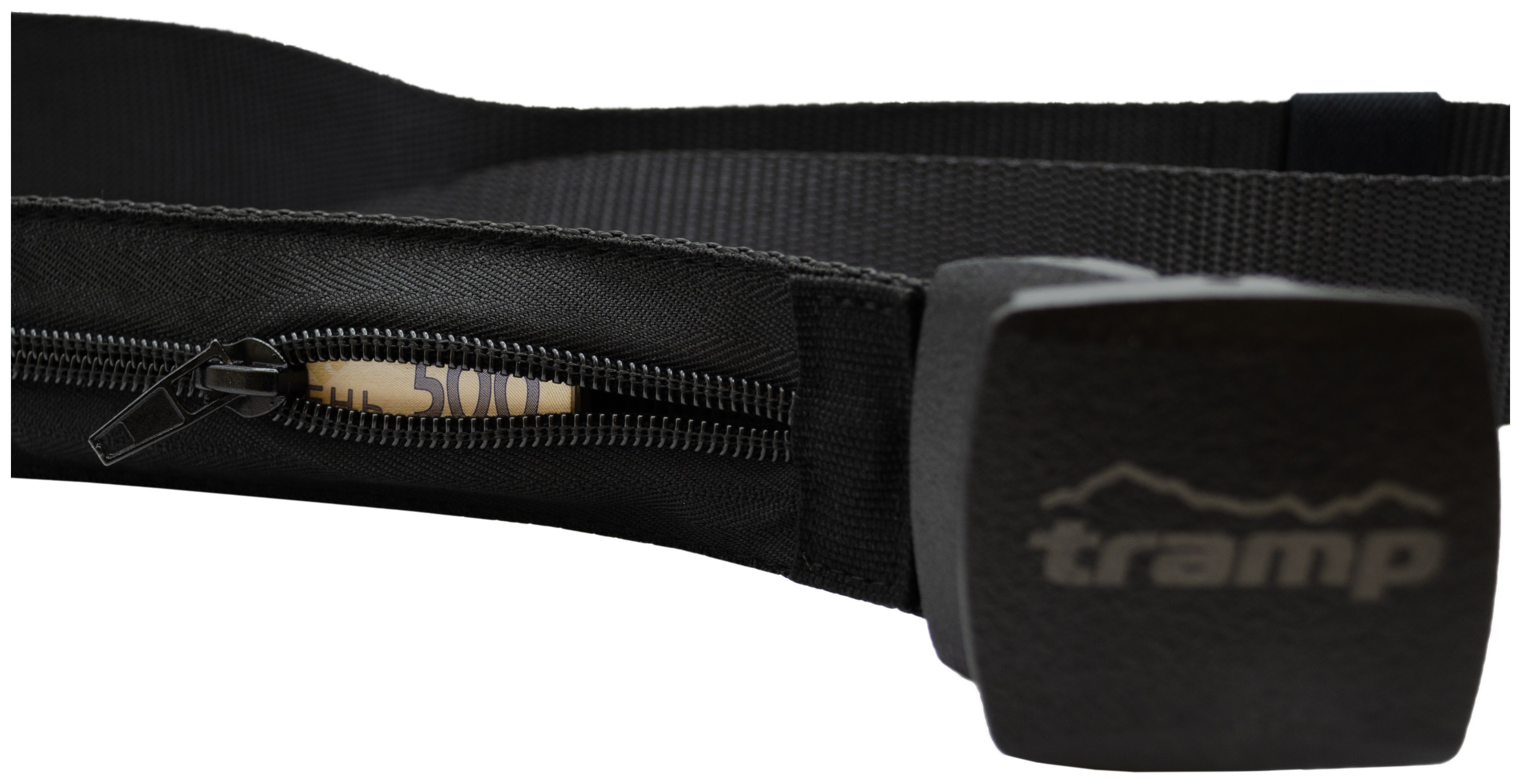 Ремінь Tramp Money Belt black UTRGB-008, укр, укр
