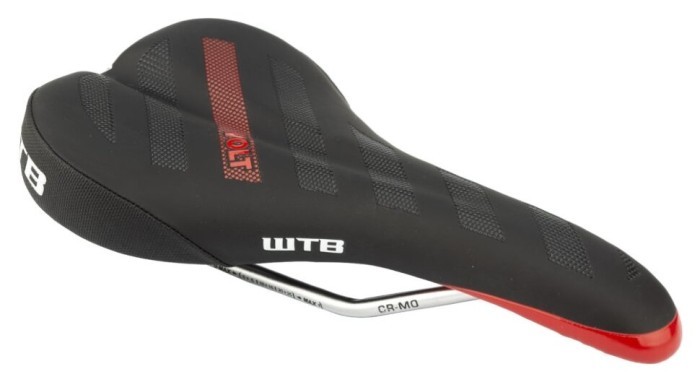 Сидіння ROU MTB SPORT VL-4218, чорно-червоне, укр, укр