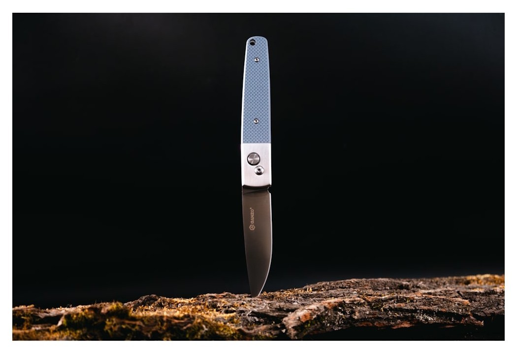 Нiж складаний Ganzo G7211-GY ciрий, укр, укр