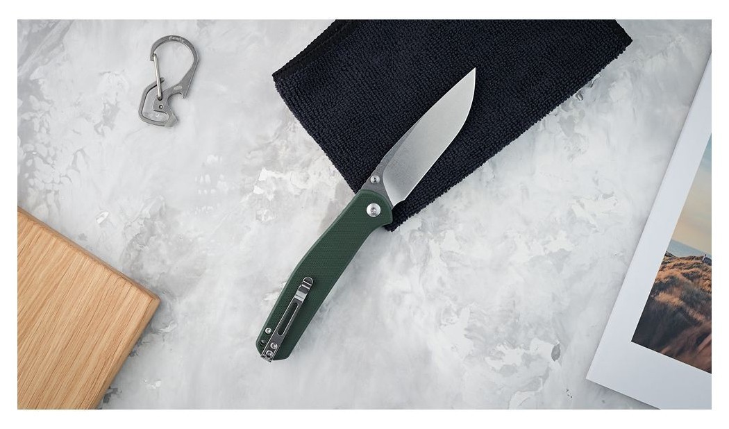 Нож складной Ganzo G6804 зеленый