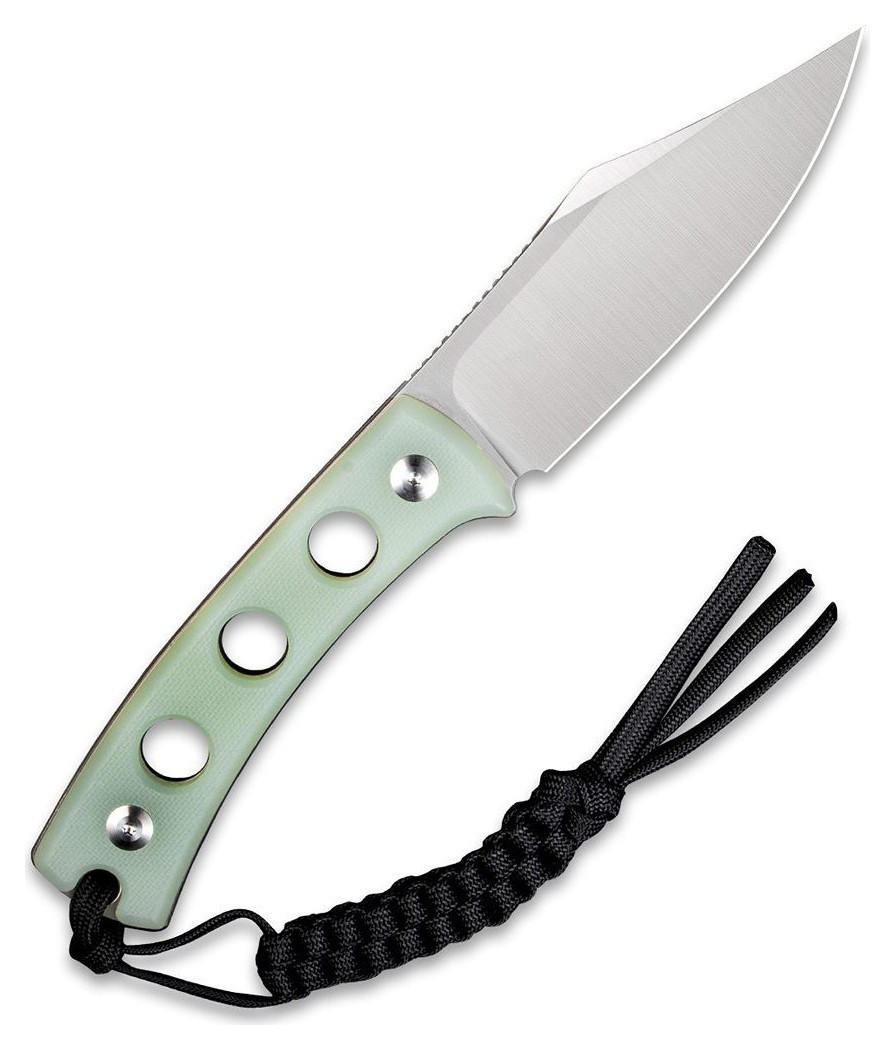 Ніж фіксований туристичний Sencut Waxahachie, (9.4 см) 9Cr18MoV / G10 світло-зелений