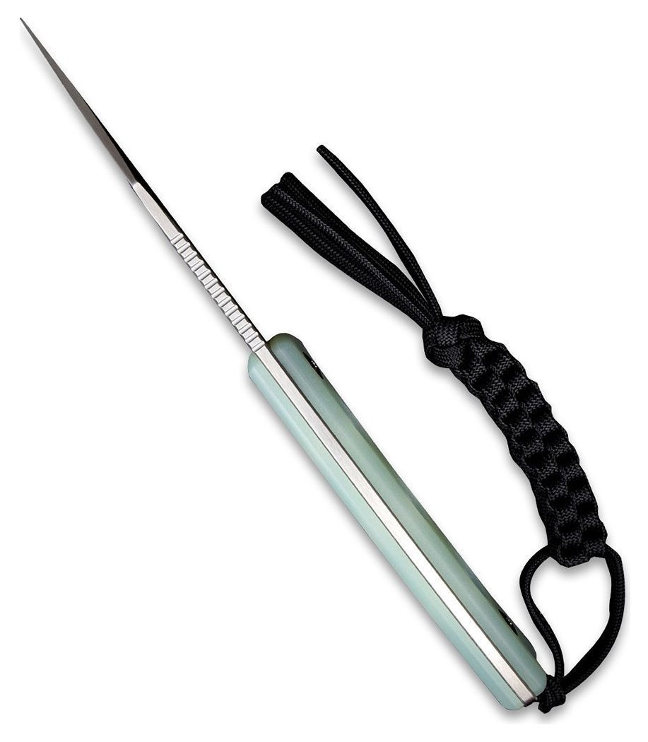 Ніж фіксований туристичний Sencut Waxahachie, (9.4 см) 9Cr18MoV / G10 світло-зелений