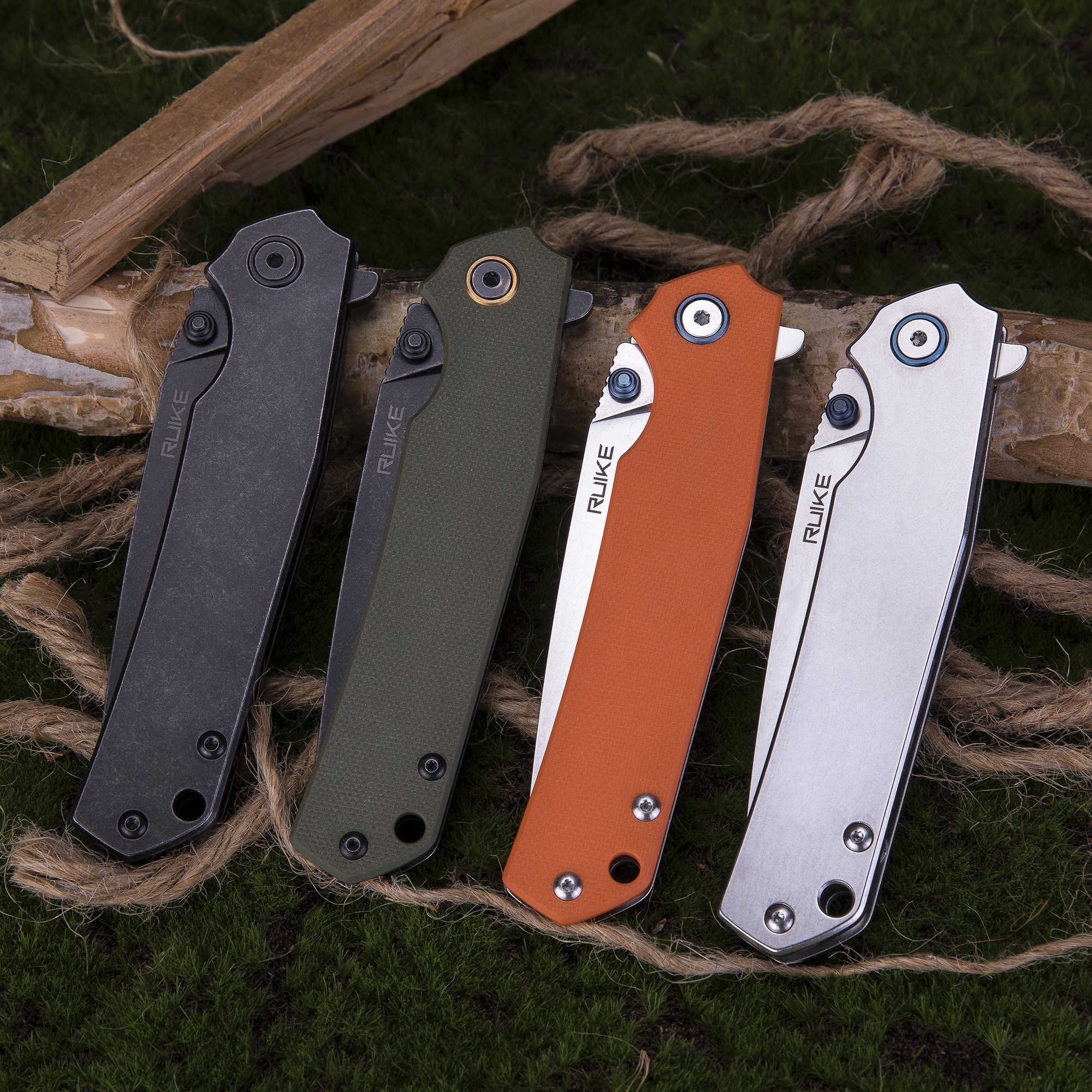 Нож складной Ruike P801-G