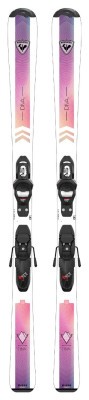 Лыжи горные ROSSIGNOL (RAOJY01) DIVA JR 100-140 + крепеж (FCKKK01) KID4 2026