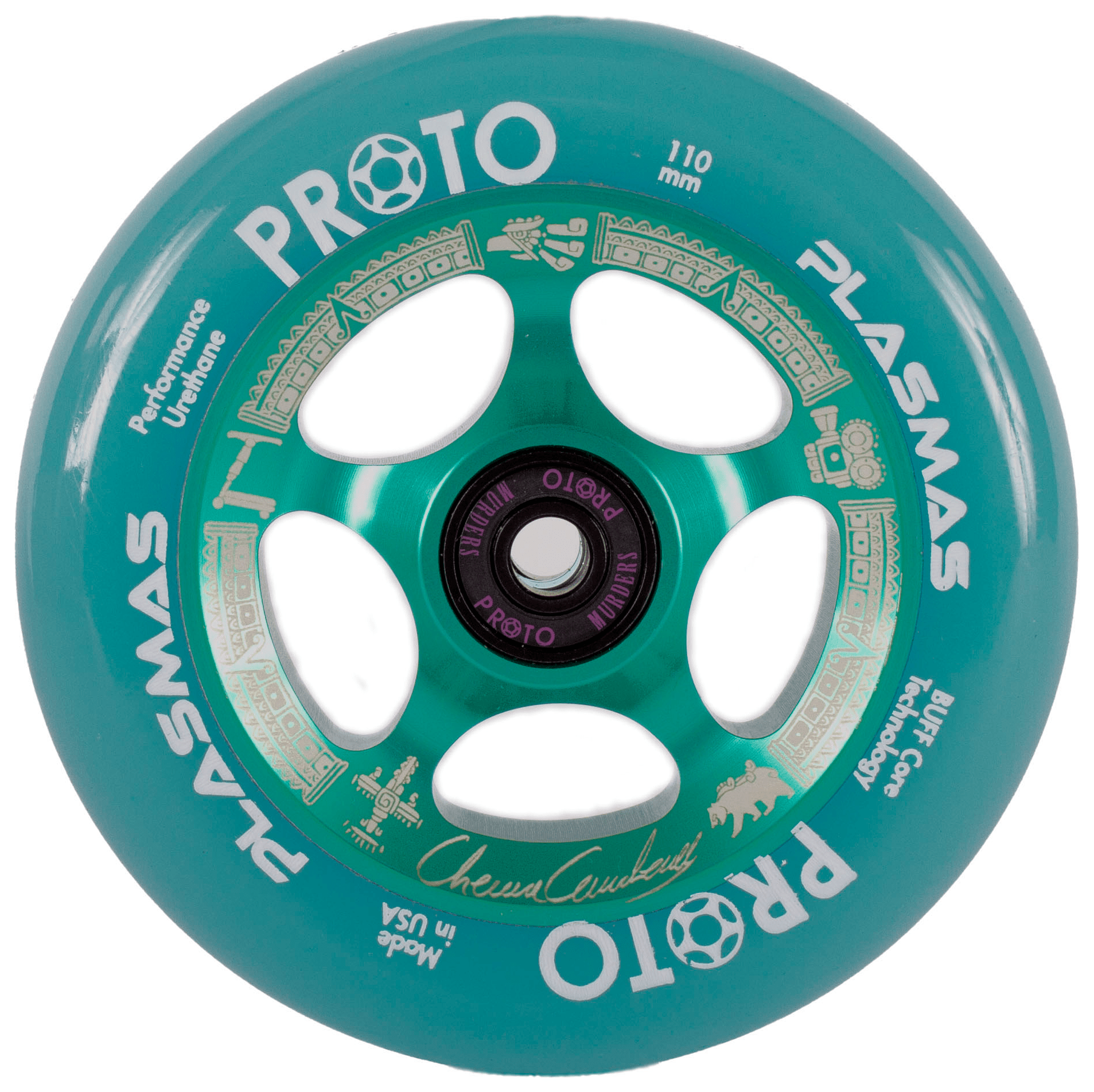 Колеса для трюкового самокату Proto Plasma Signature Pro Scooter Wheels 2-Pack 110mm - Chema Cardenas, укр, укр