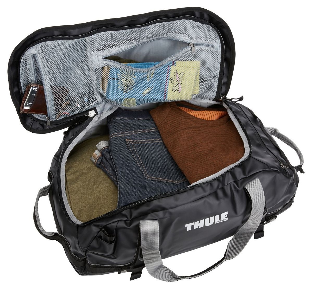 Спортивная сумка Thule Chasm Duffel 90L (Olivine) 3204300 (TH 3204300), укр, укр