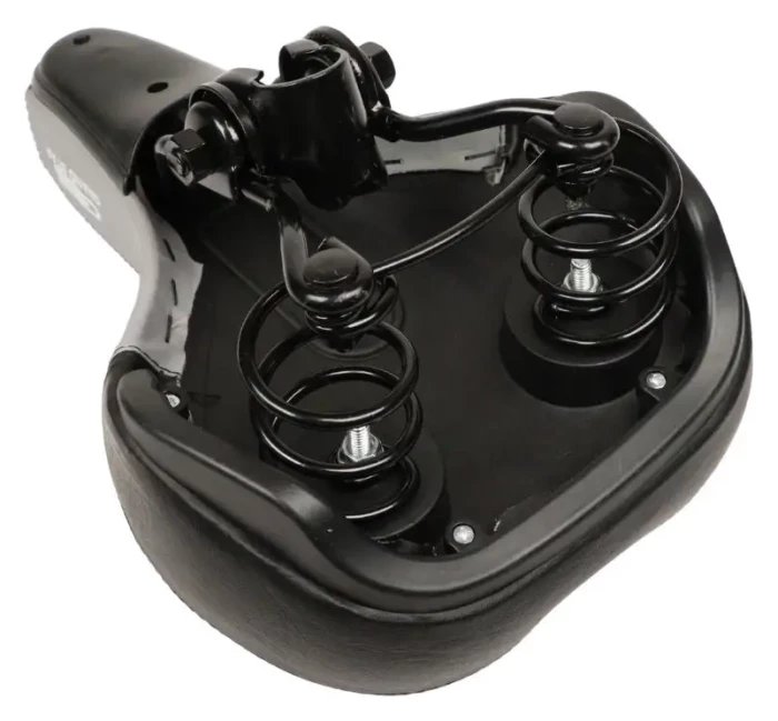 Сідло з замком 265*185 мм AZ-301 чорний з сірим