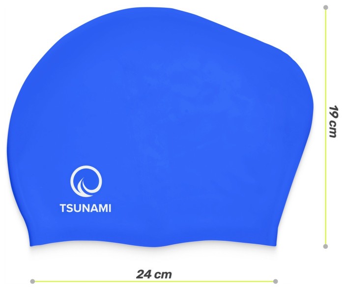 Шапочка для плавания TSUNAMI Standard Blue (P-5905973401852)