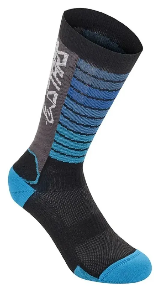 Шкарпетки Alpinestars DROP SOCKS 22 BLACK AQUA, L (SPT_1706720-1097-L)