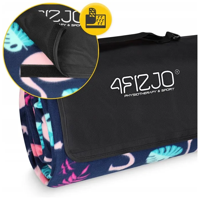 Килимок для пікніка та кемпінгу 4FIZJO 200 x 200 см складний (P-5905973405683)