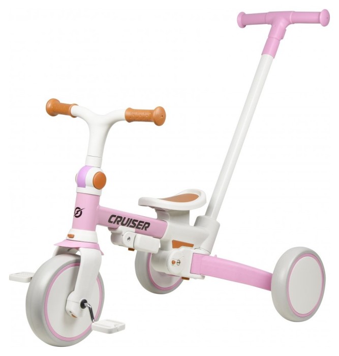 Біговел Tri-cycle 6in1 Cruiser Milano 002 pink (Рожевий)