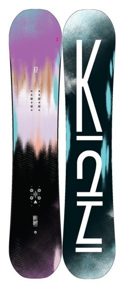 Сноуборд K2 BRIGHT LITE 146 Grey/multicolor (11B0022), укр
